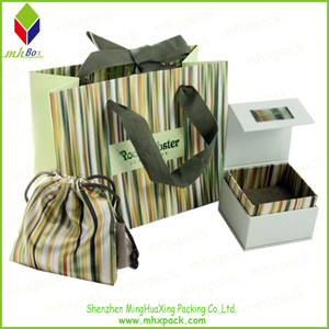 New Fashion Set Jewelry Packing Paper Gift Bag 