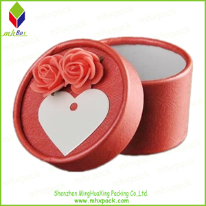 Paper Round Packing Candy Gift Box for Wedding 