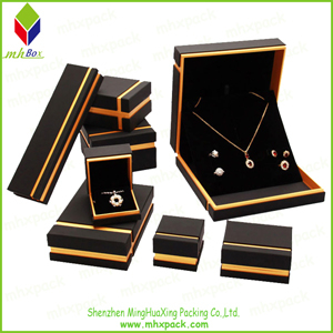 Gold Stamping Set Jewelry Packaging Gift Box