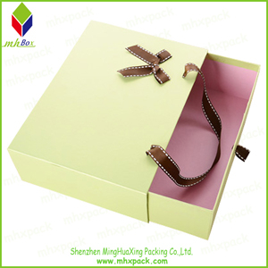 Portable Slide Packing Paper Gift Box
