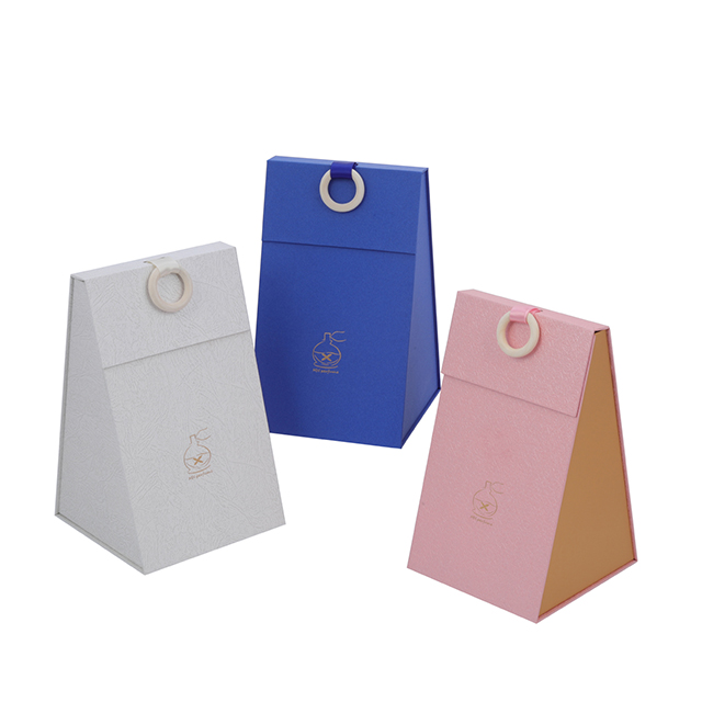 Triangle style perfume box