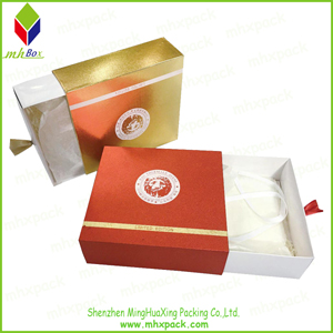 white Slide Packing Gift Paper Box