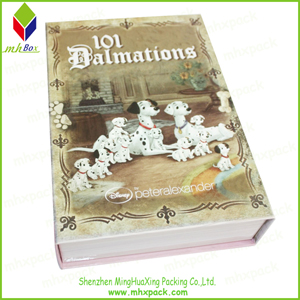 Book Style Gift Packaging Paper Box