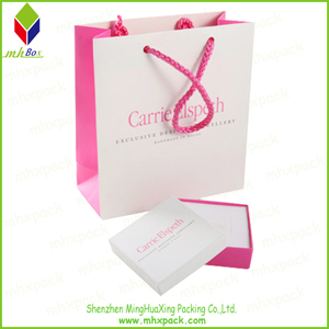 Promotional packaging Paper Cosmeti Bag