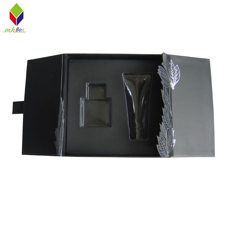 Custom Cosmetic Gift Boxes Clamshell Packaging Paper Box